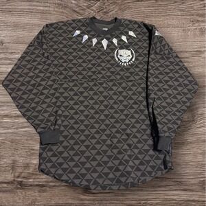 Marvel Black Panther Spirit Jersey Mens Size XS Black Wakanda Forever Disney